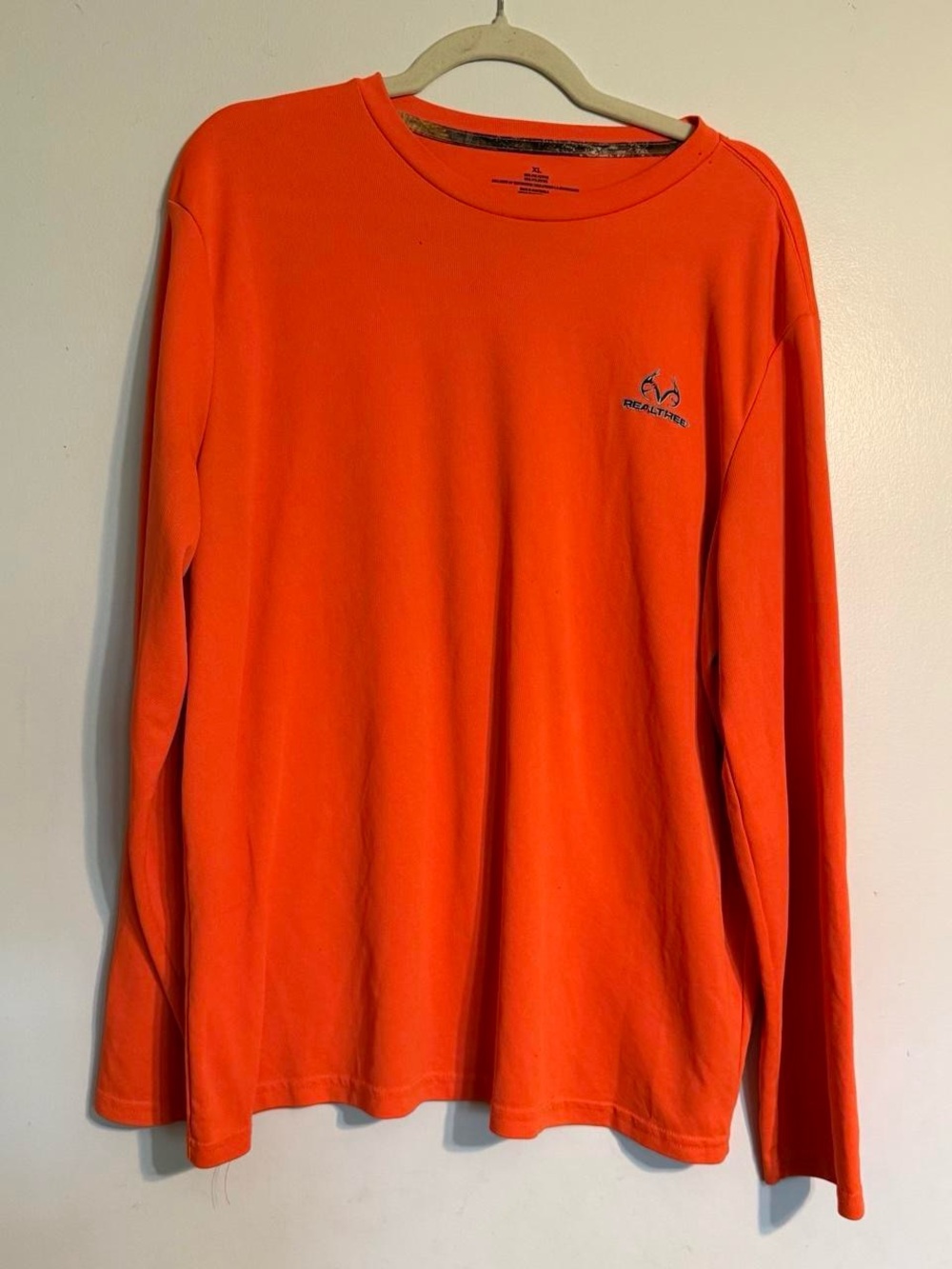 Realtree Long Sleeve Tee - Bright Orange